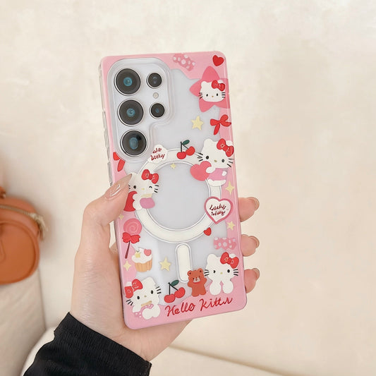 Android Magnetic Bracket Phone Case
