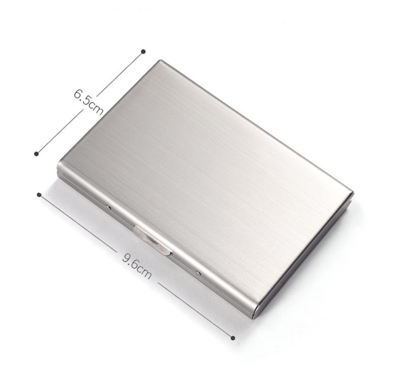 Metal card holder