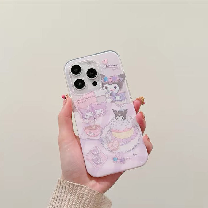 Hello Kitty & Kuromi Magnetic Phone Case