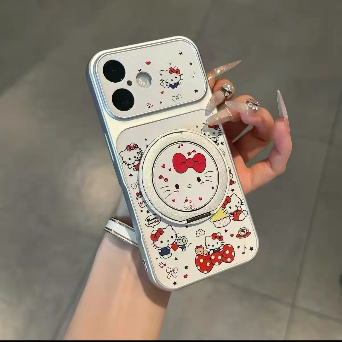 Kitty Rotating Stand Phone Case