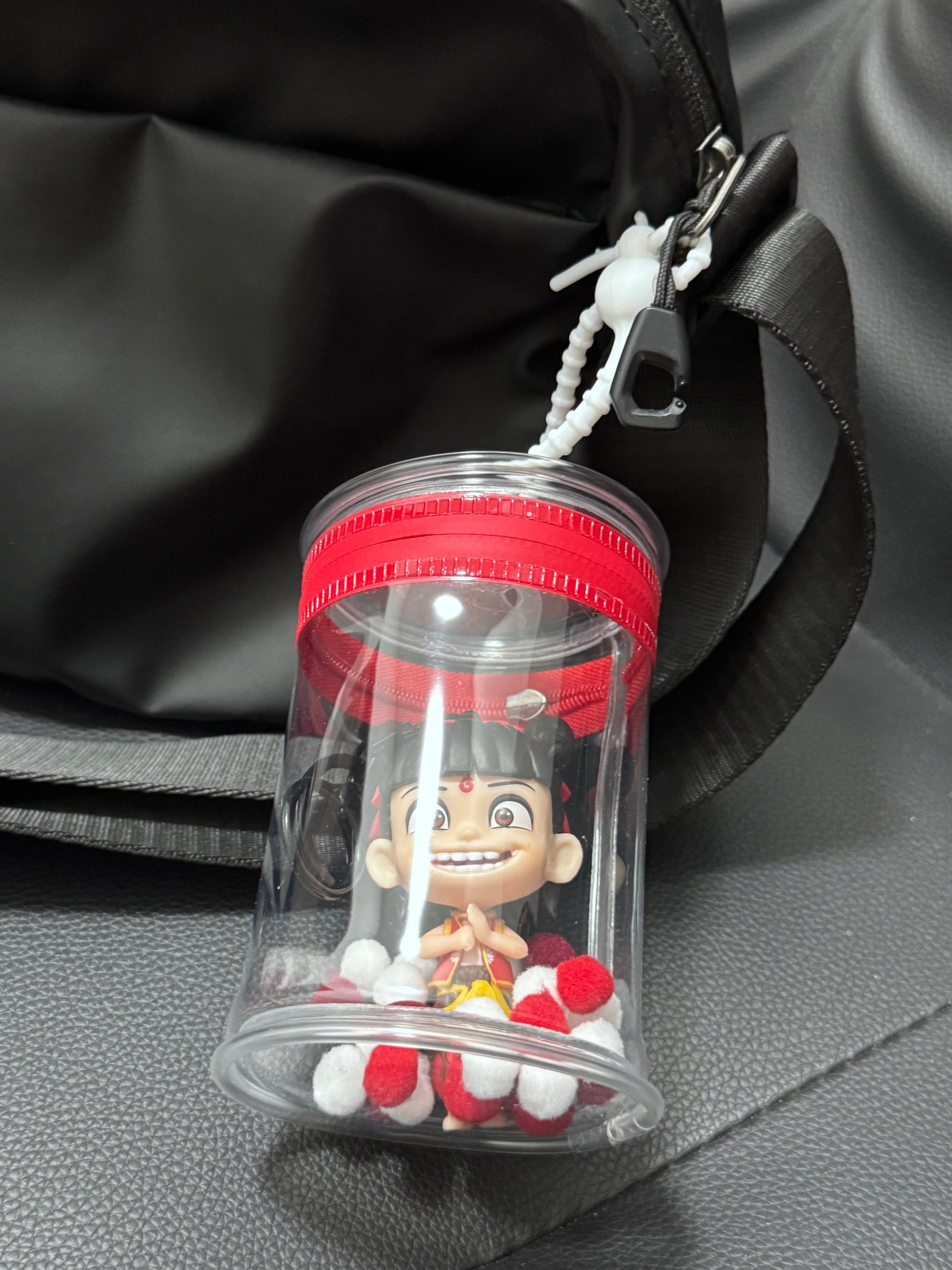 Round bottle Nezha pendant