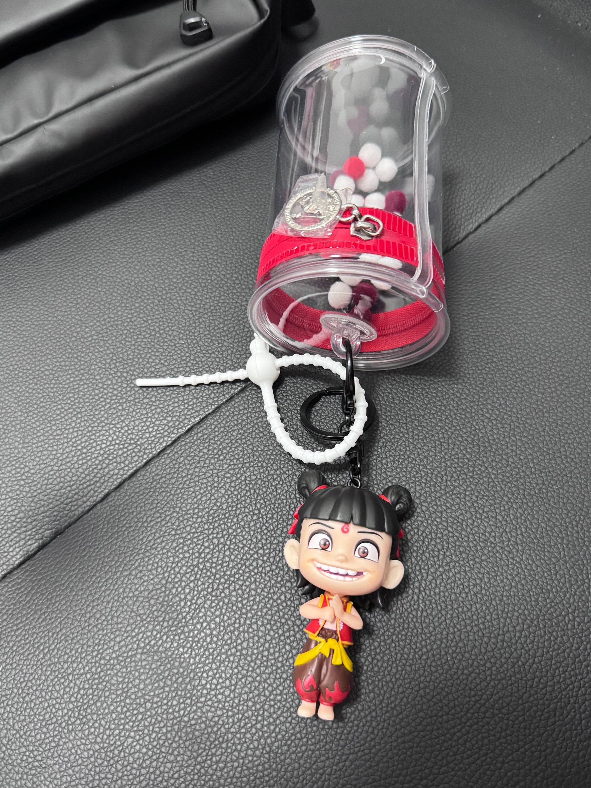 Round bottle Nezha pendant