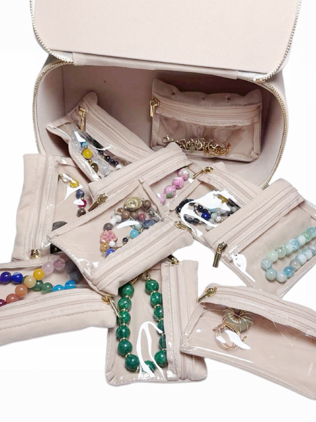 Large capacity jewelry storage box