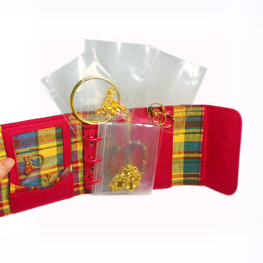 Loose-leaf jewelry album