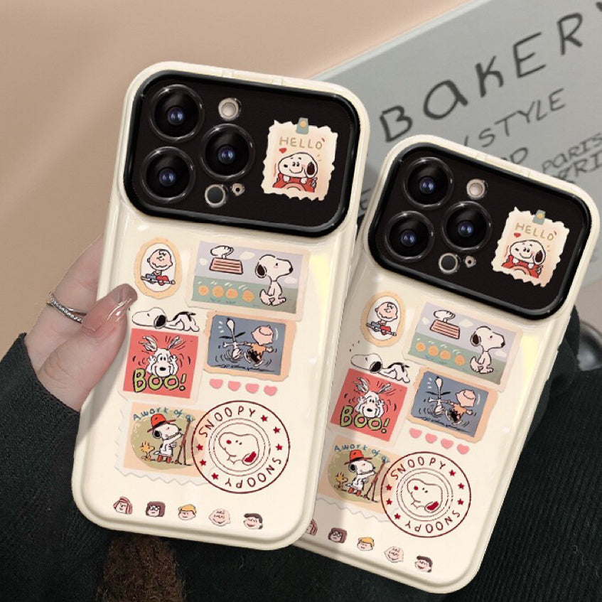 Snoopy flip phone case