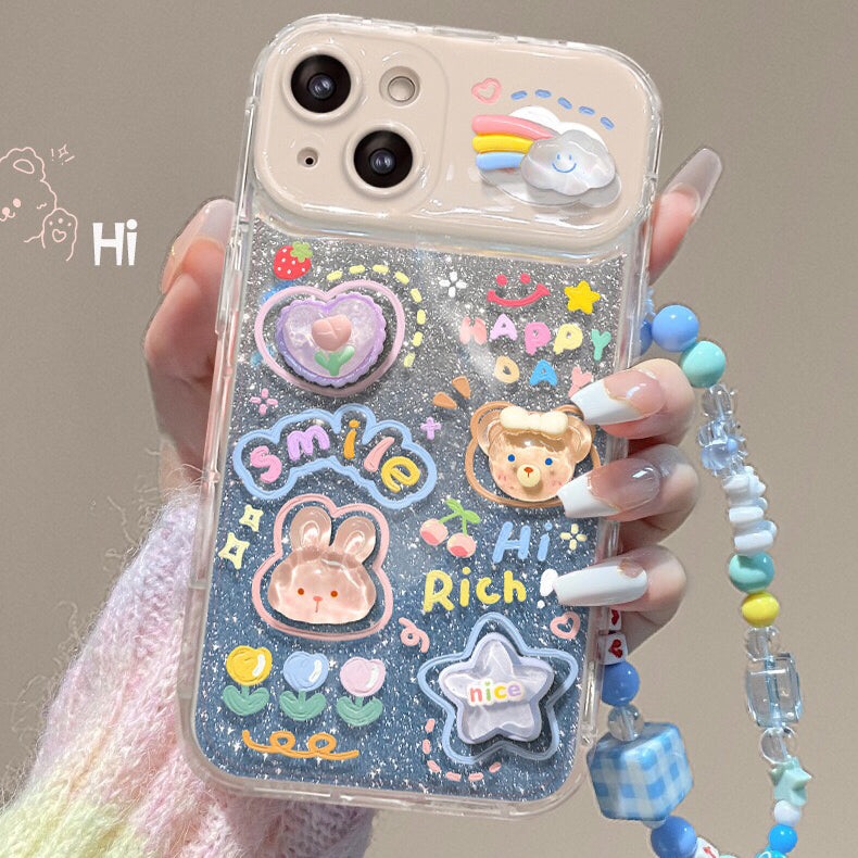Cloud Doll Flip Phone Case