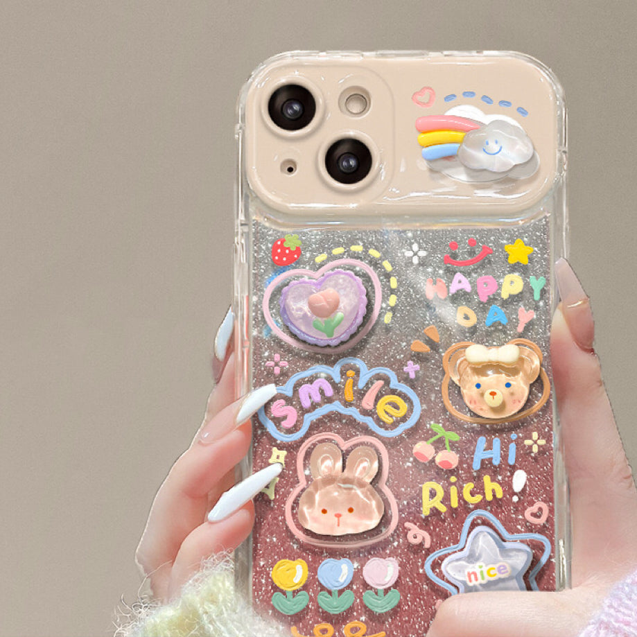 Cloud Doll Flip Phone Case