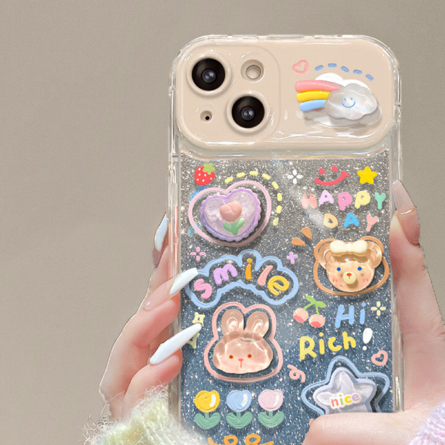 Cloud Doll Flip Phone Case