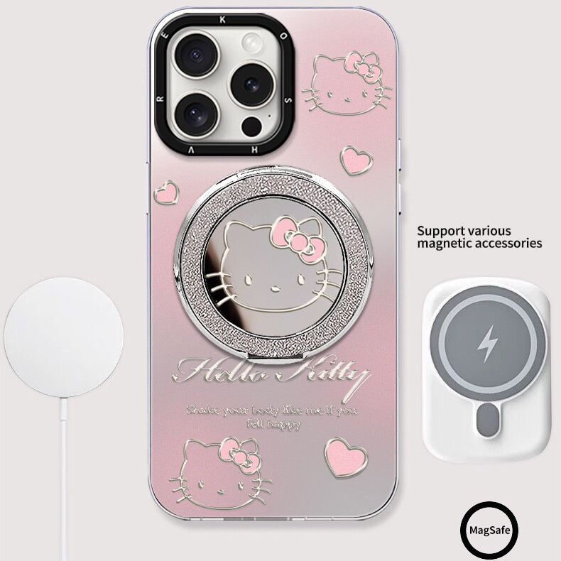 Kitty magnetic phone case