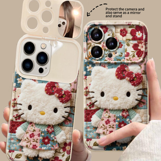 Floral Hello Kitty Flip Phone Case