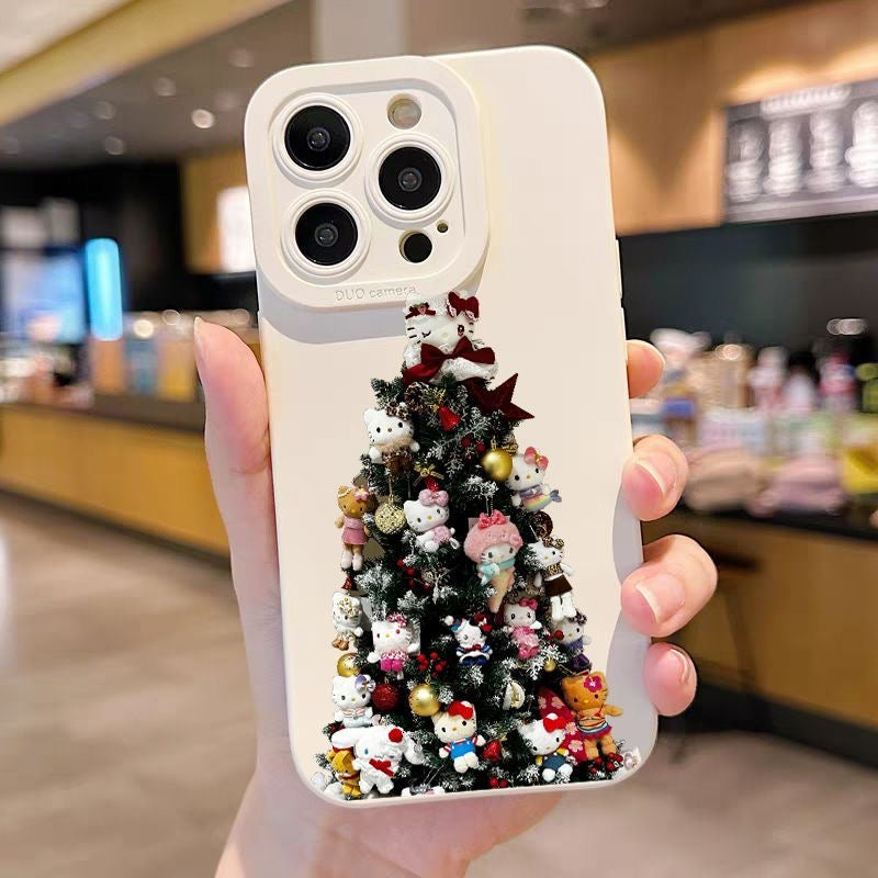 Christmas Tree Kitty Phone Case