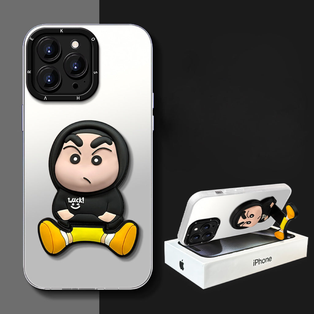 Crayon Shin-chan Invisible Phone Stand Case