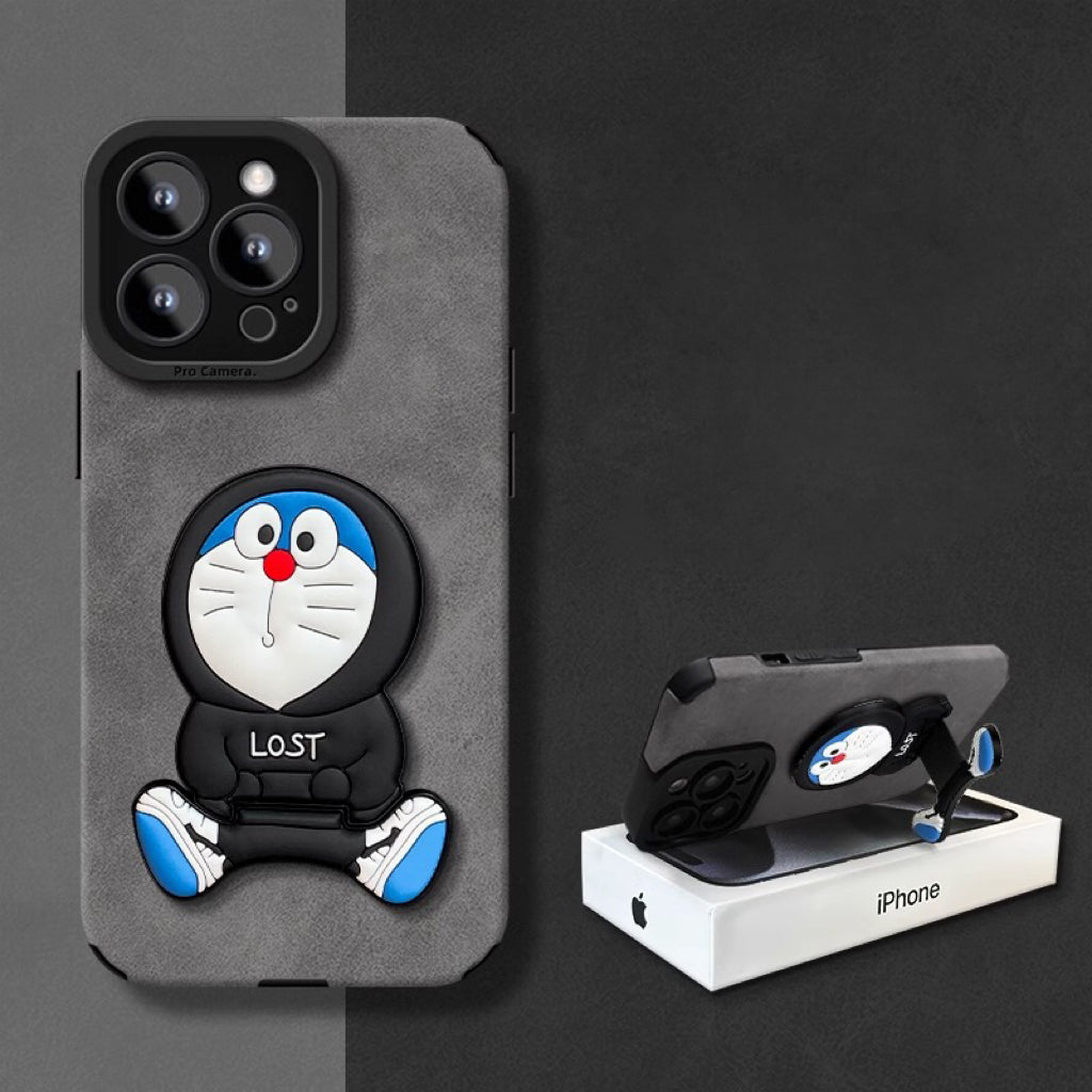 Doraemon Invisible Phone Stand Case