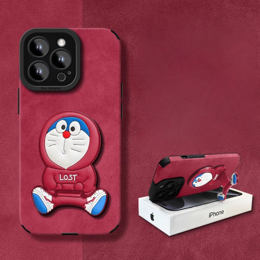 Doraemon Invisible Phone Stand Case