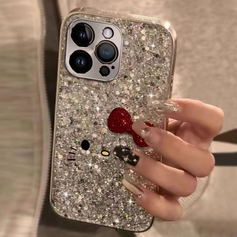 Flashing KT Apple Phone Case