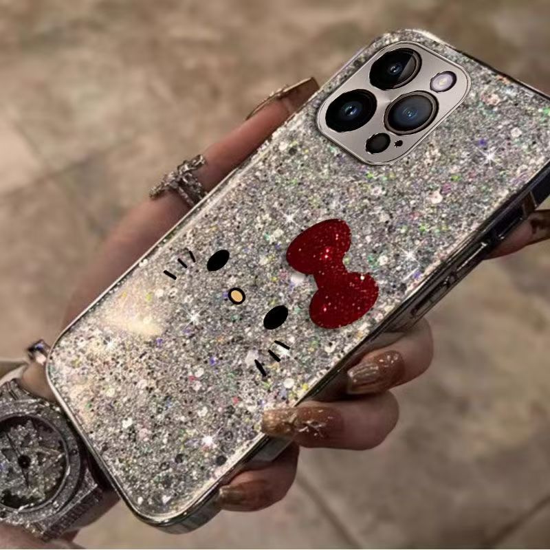 Flashing KT Apple Phone Case