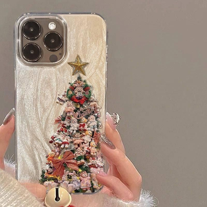 Christmas tree phone case