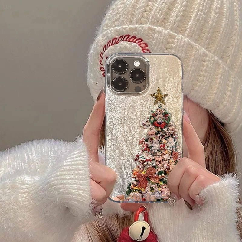 Christmas tree phone case