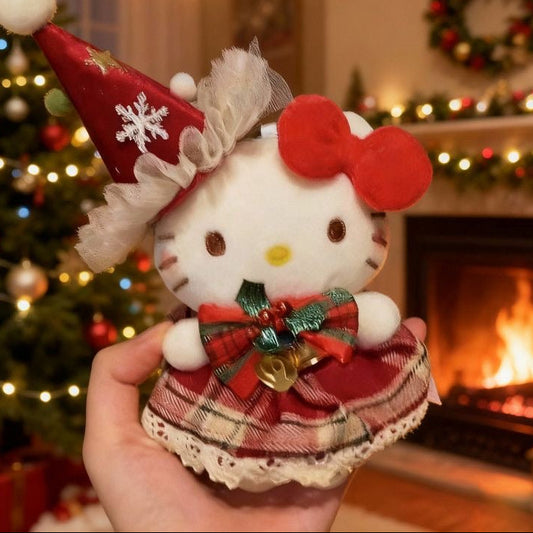 Hello Kitty Santa Claus Doll Hanging