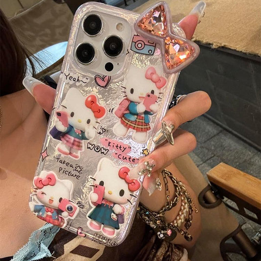 Bow Kitty phone case