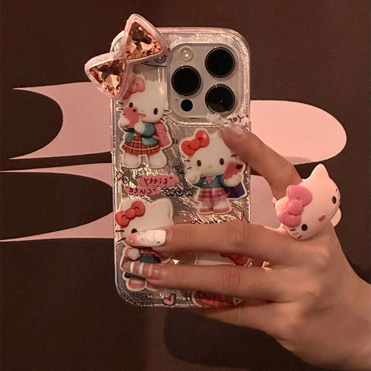 Bow Kitty phone case