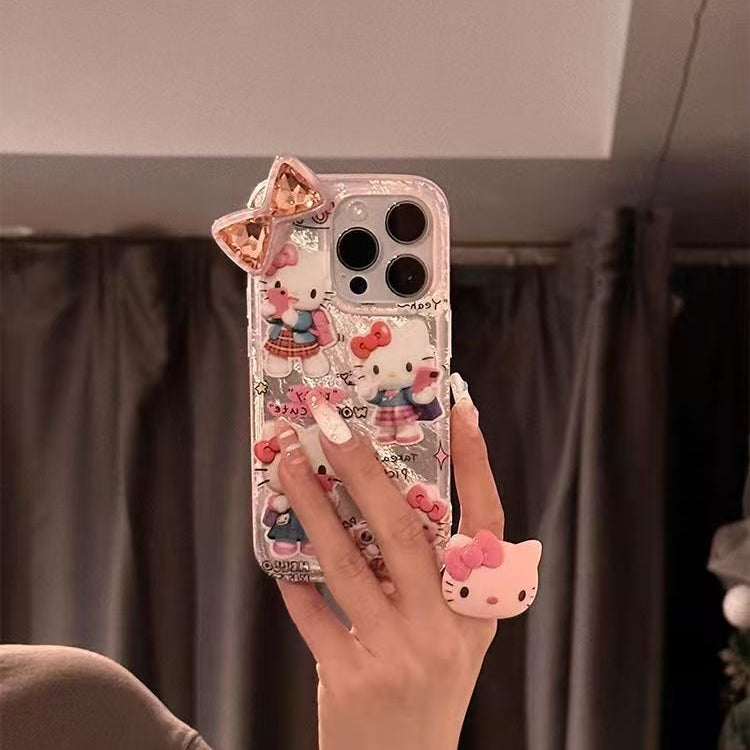Bow Kitty phone case