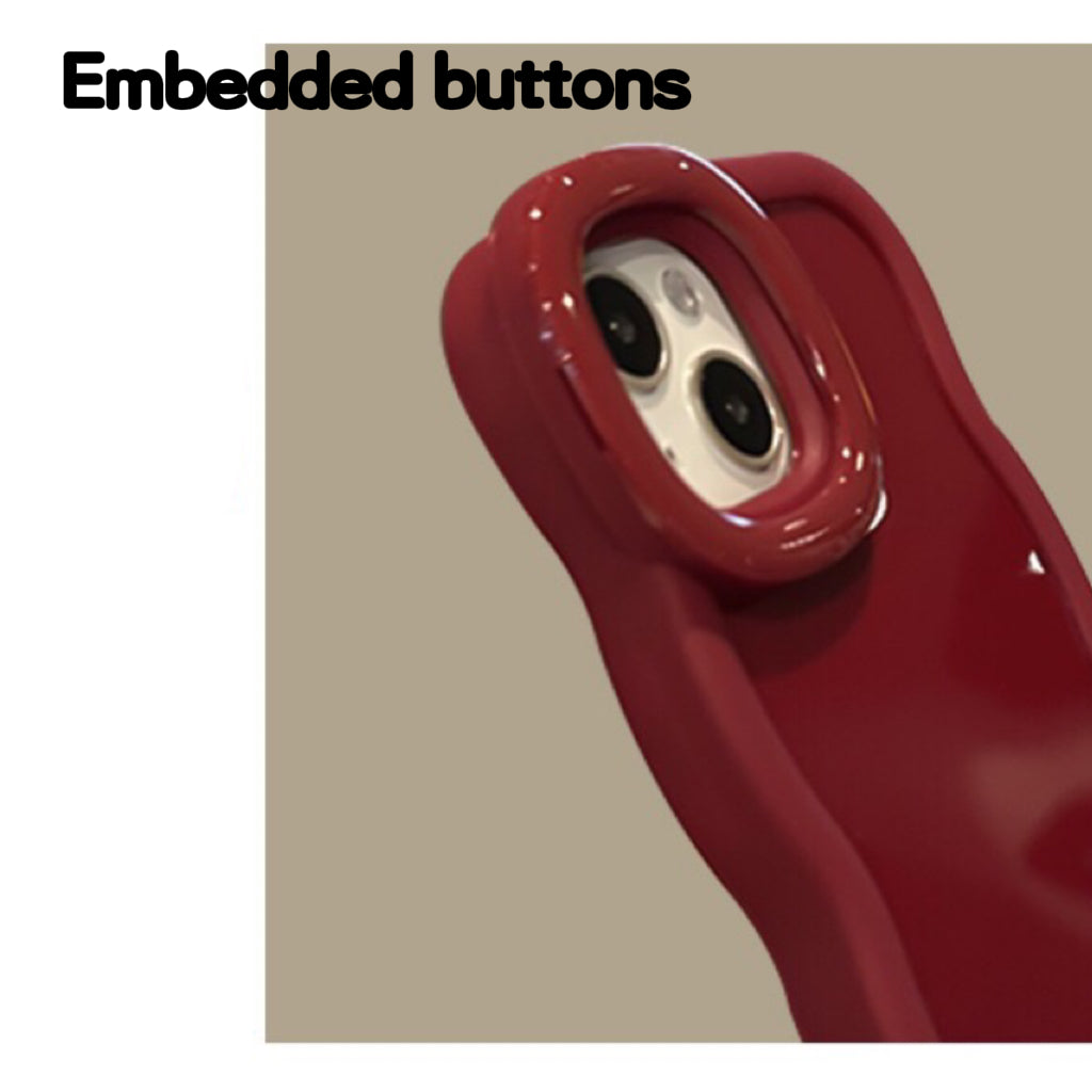 Hello Kitty plush toy double-stand phone case