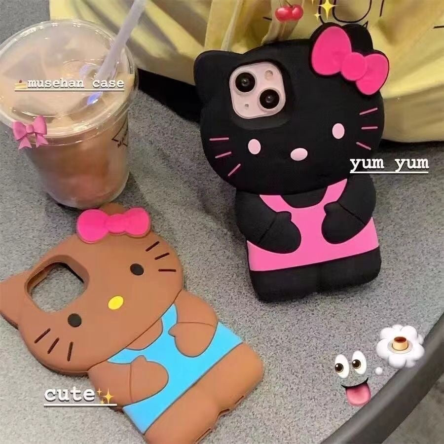 3D Hello Kitty Phone Case