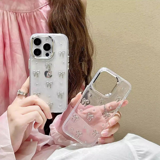3D Resin Bow Phone Case