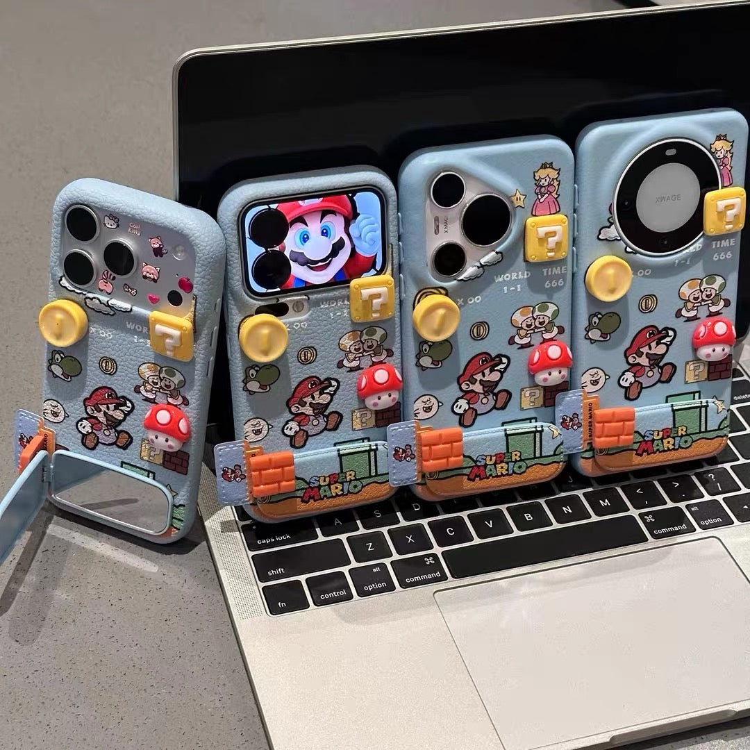 Mario Mirror Stand Phone Case