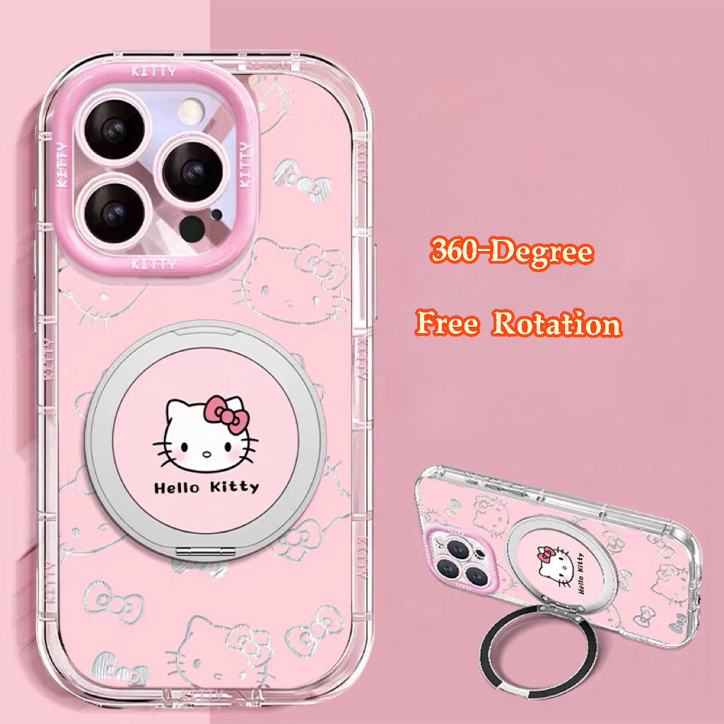 Kitty Rotating Stand Phone Case