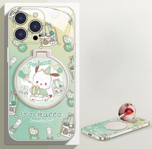 Sanrio Phone Case with Mirror and Stand