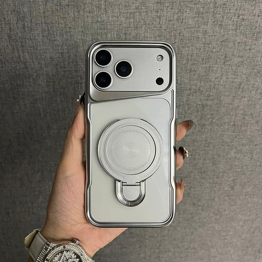 Silver Kickstand Phone Case