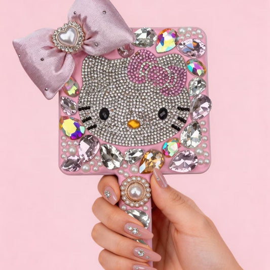 Hello Kitty Dazzling Crystal Light-Up Makeup Mirror