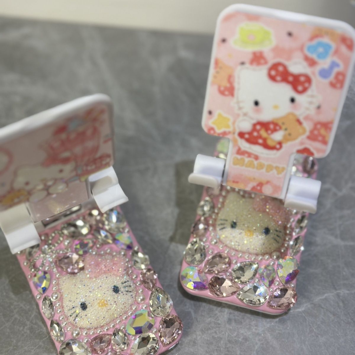 Kitty-Themed Adjustable Phone Stand