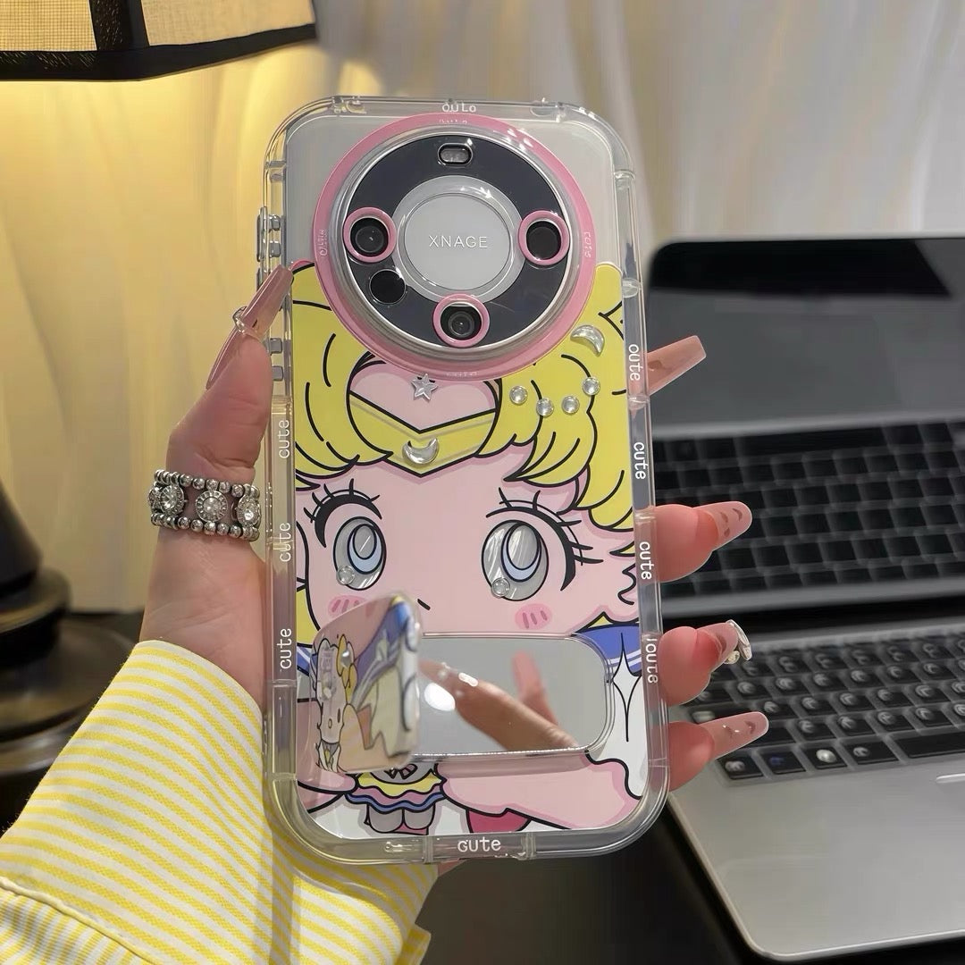 Sailor Moon Portable Mirror Phone Case