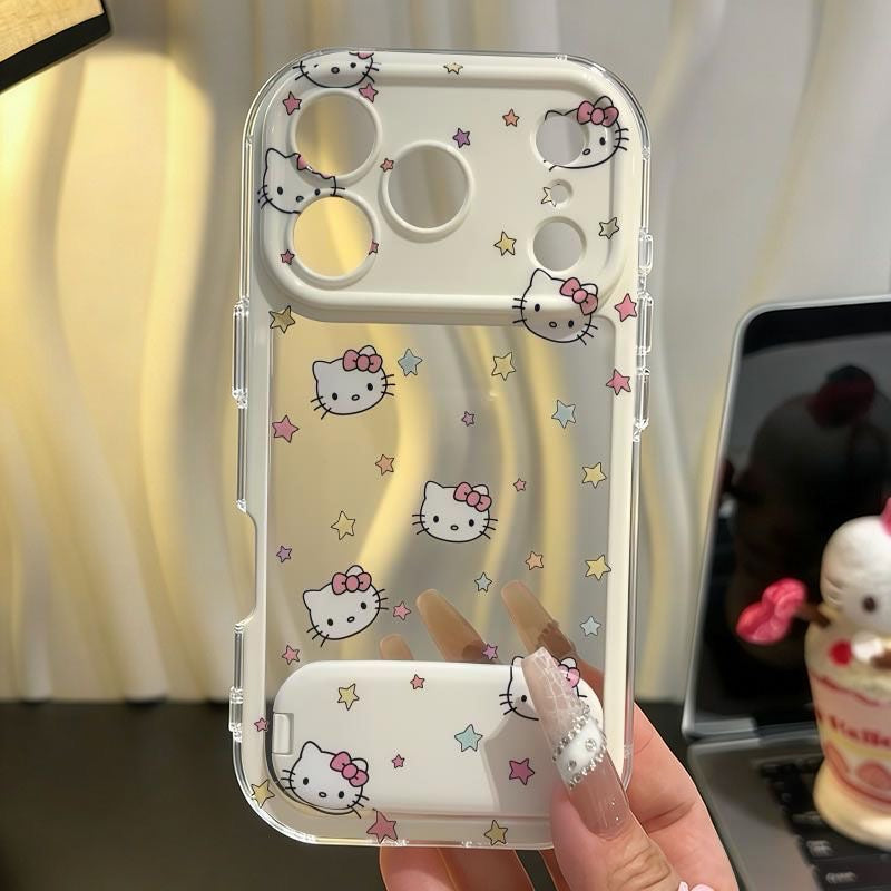 All-Over Kitty Mirror-Stand Phone Case