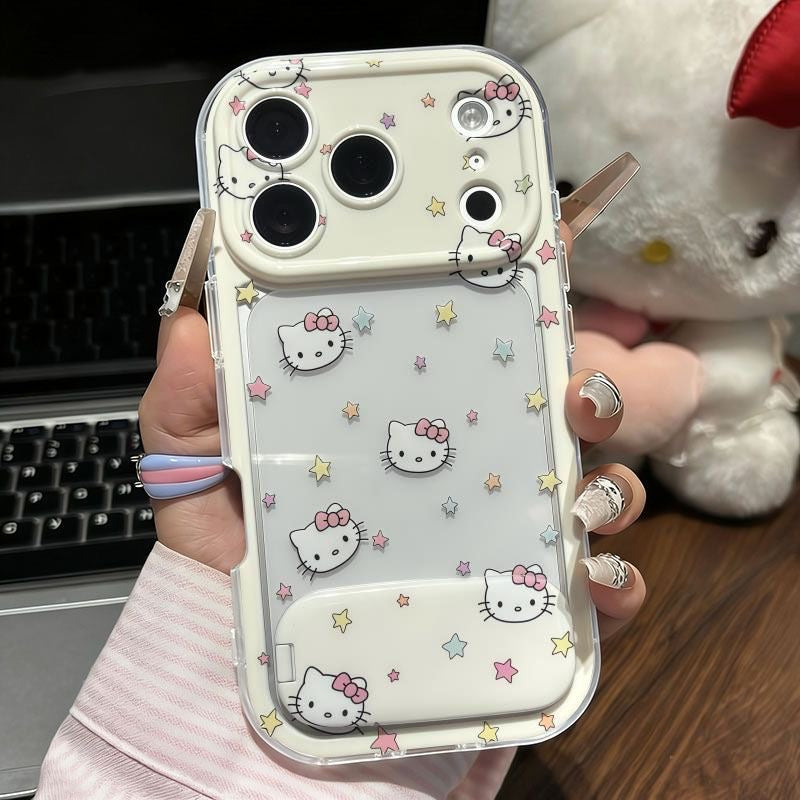All-Over Kitty Mirror-Stand Phone Case