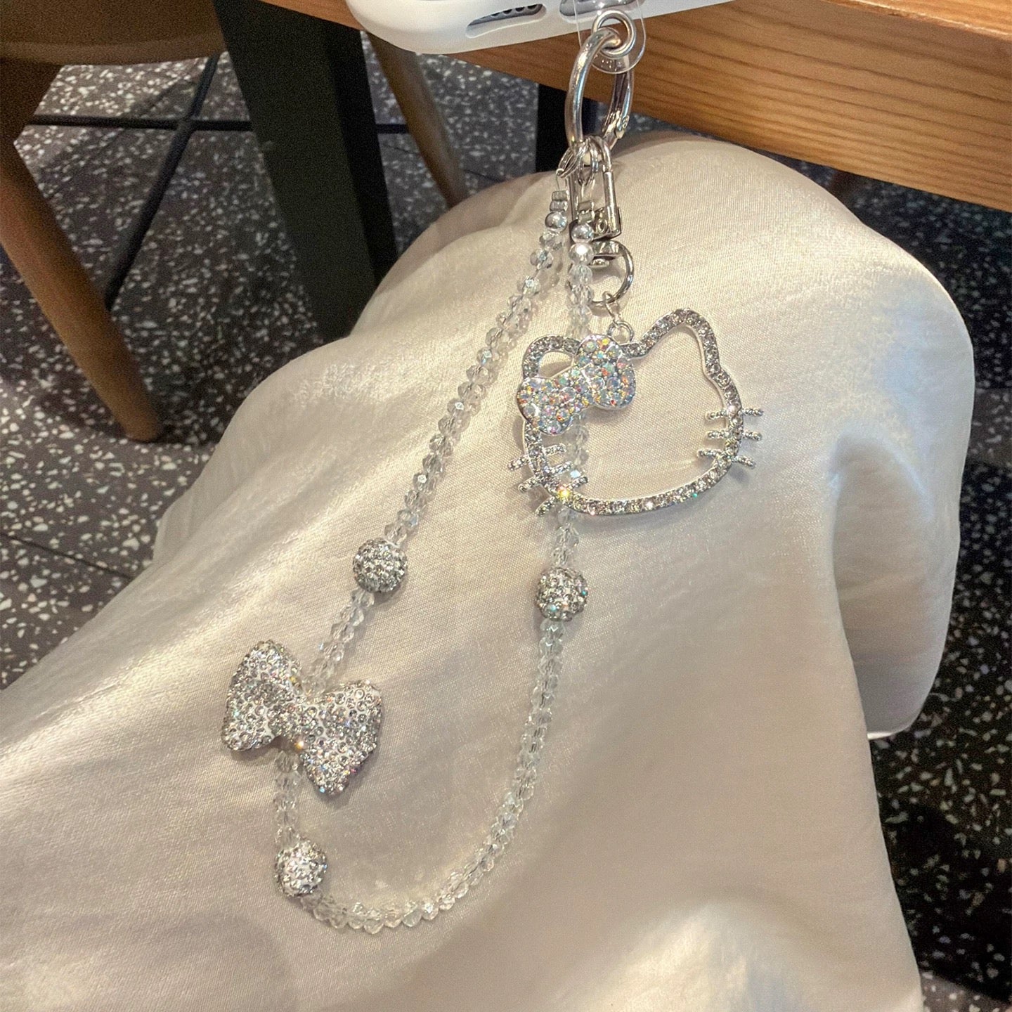 Hello Kitty Bow Phone Charm / Keychain / Bag Charm