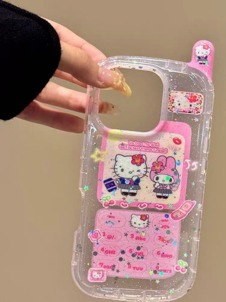 "Big Brother" Style Glitter Phone Case