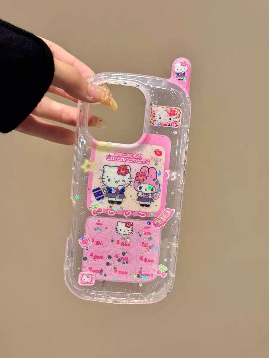"Big Brother" Style Glitter Phone Case
