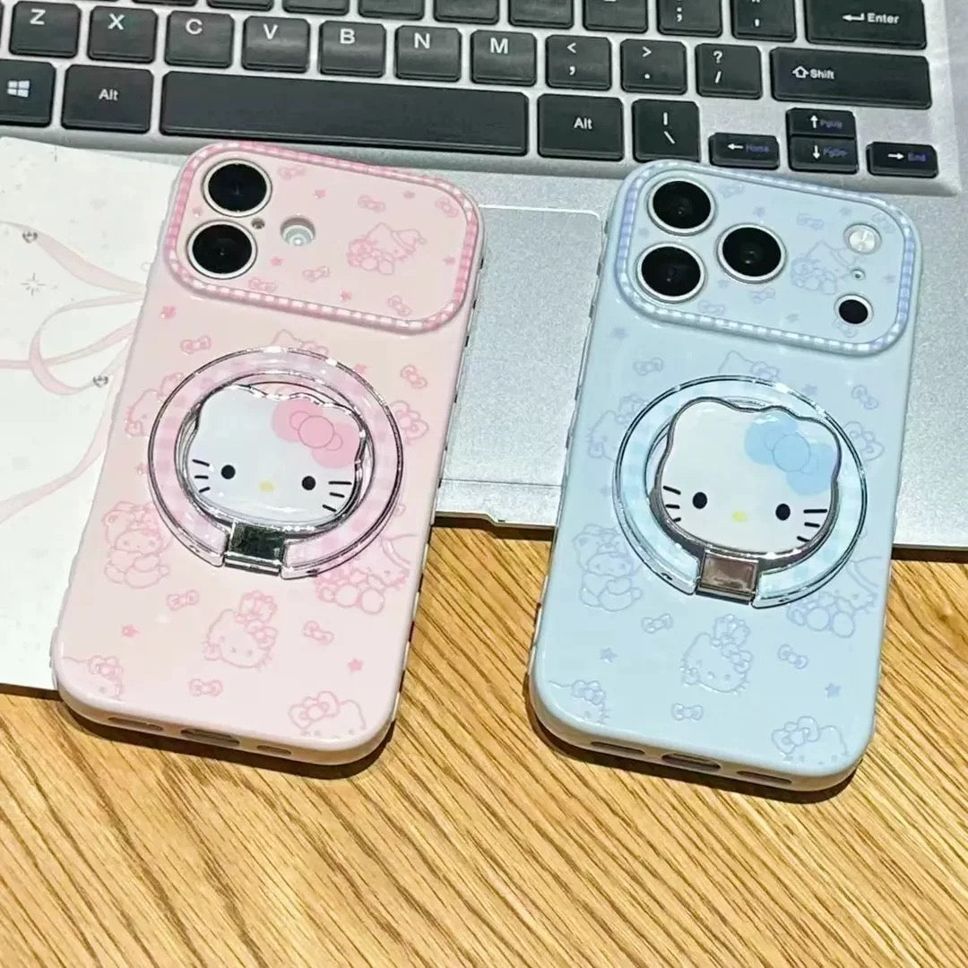 Hello Kitty Mirror and Kickstand Phone Case