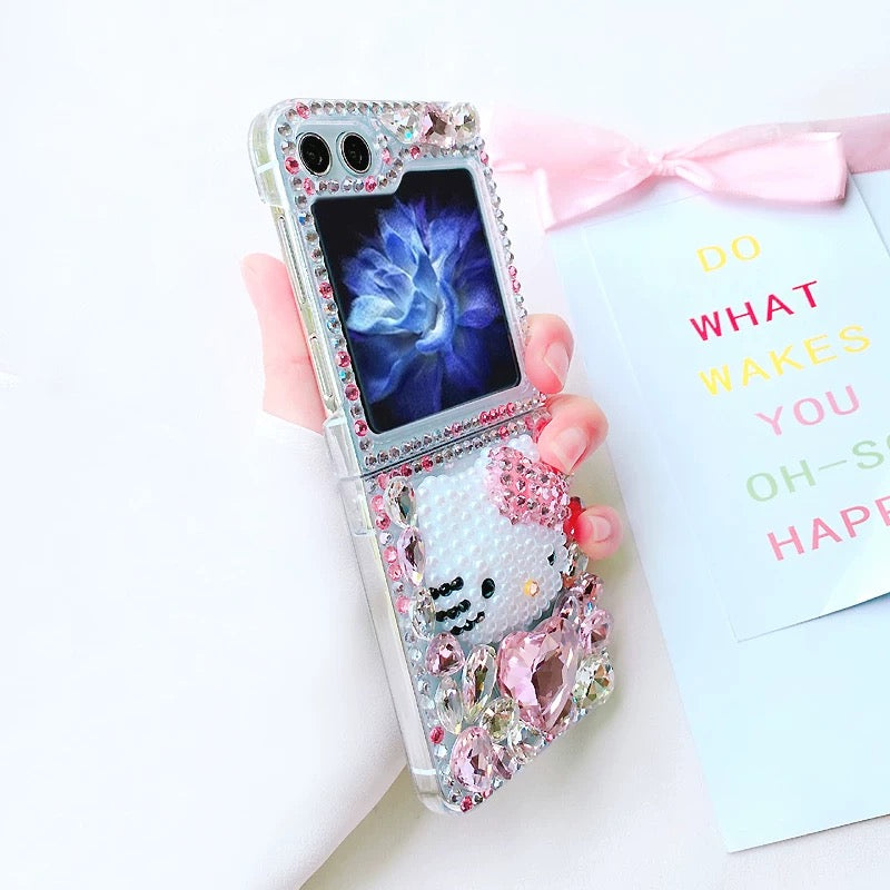 Samsung Galaxy Z Flip6 Hello Kitty Foldable Phone Case