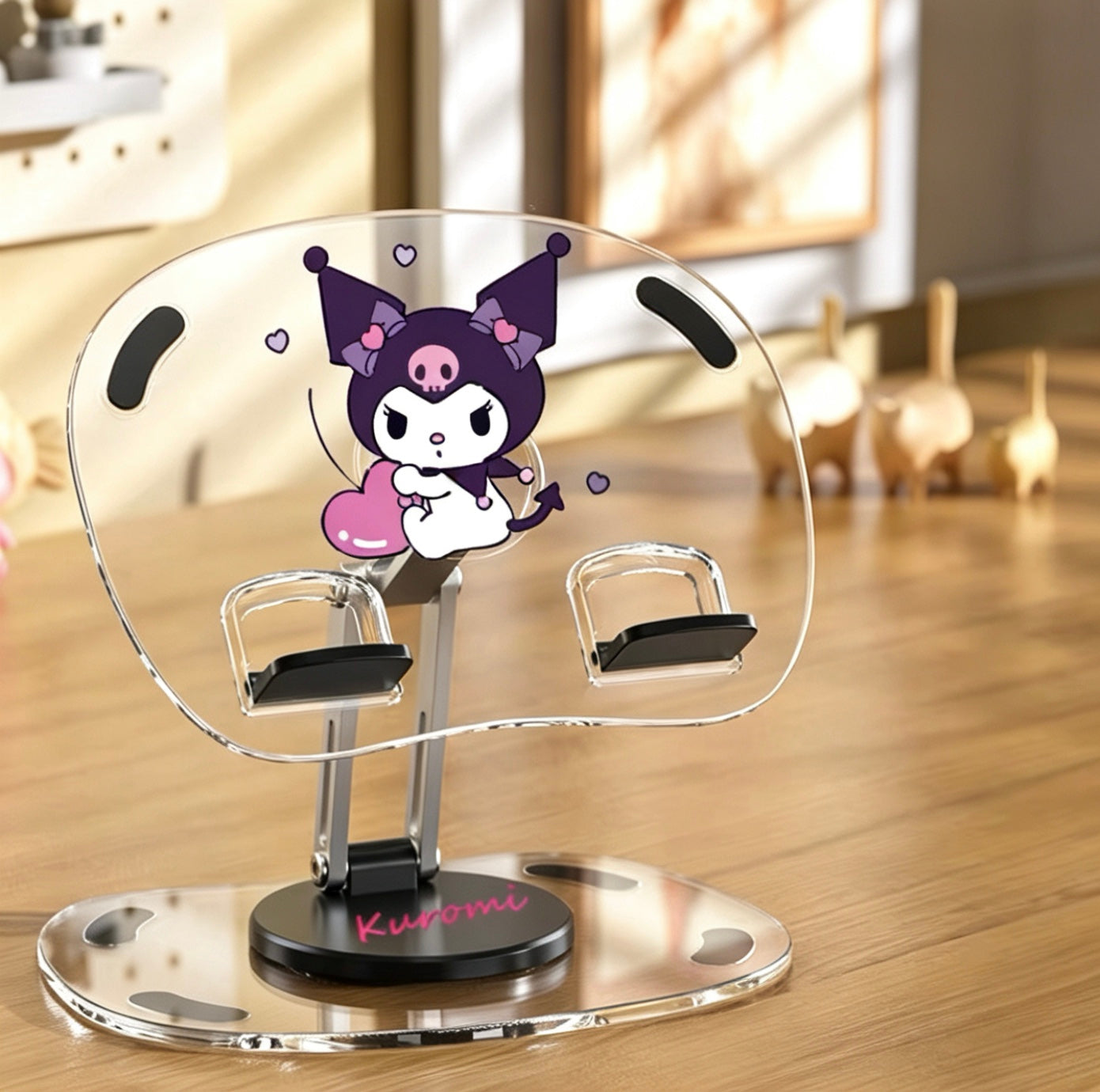 Sanrio Acrylic 360° Rotatable & Adjustable Stand for Phones/iPads