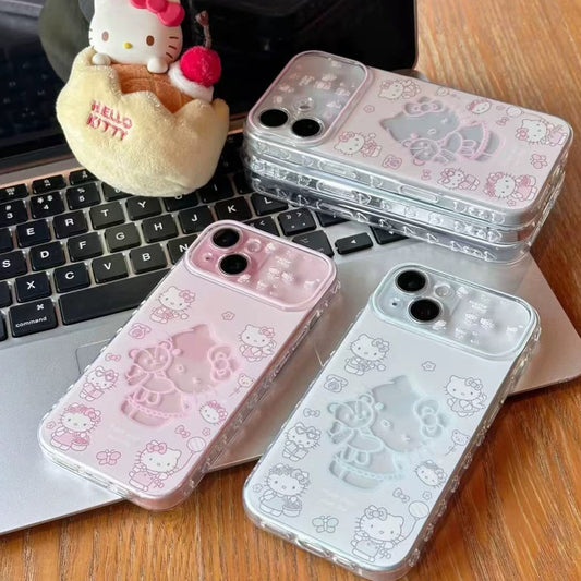 Cut-out Hello Kitty phone case