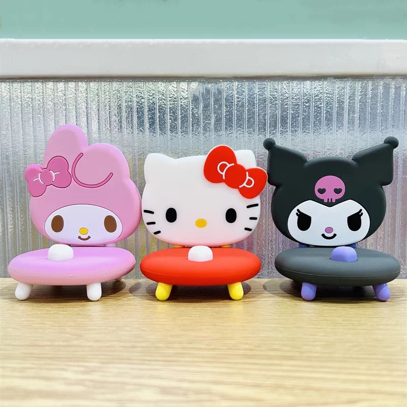 Sanrio Hello Kitty Family Mini Stool Phone Holder & Desktop Ornament