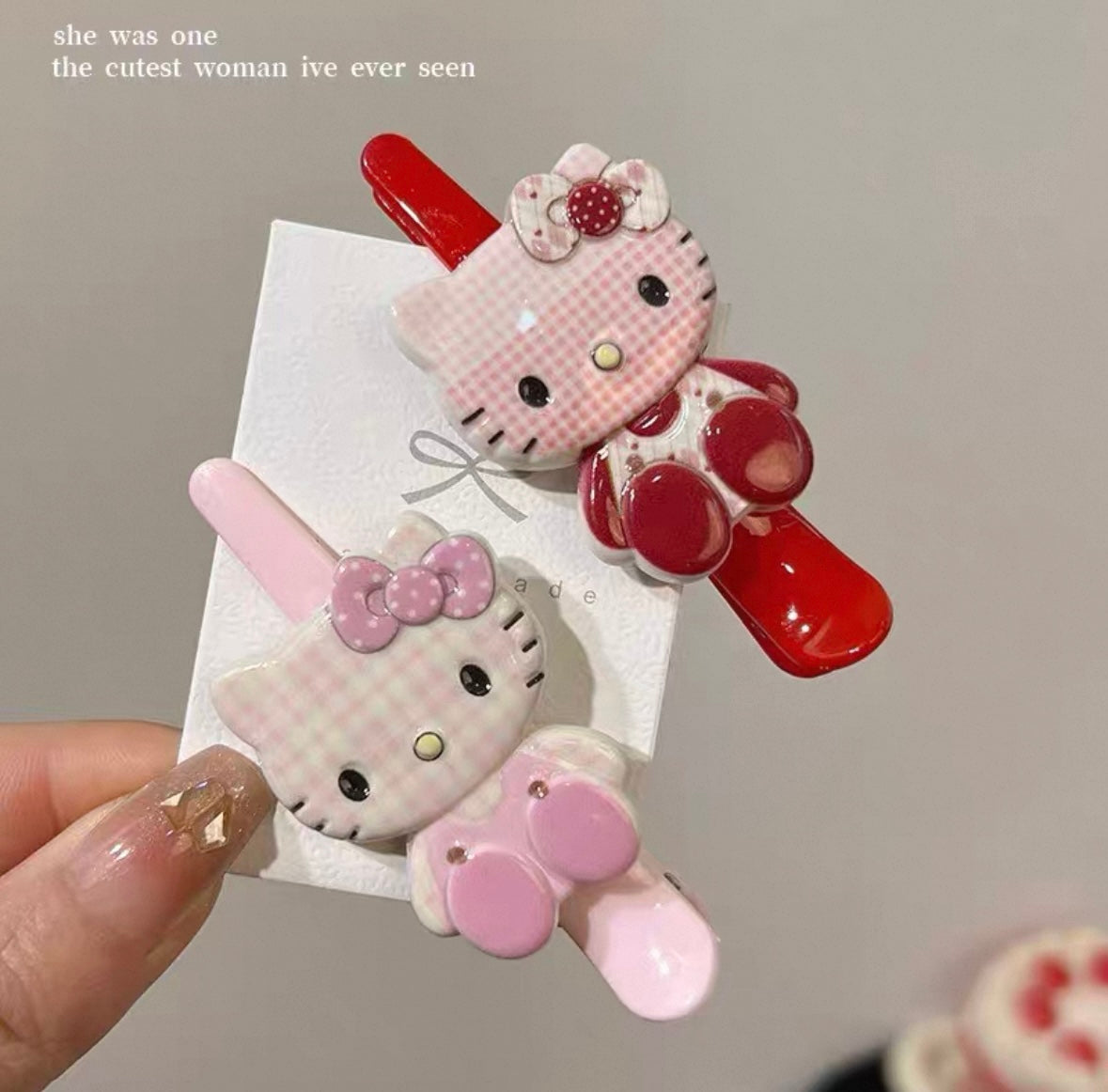 Hello Kitty Bangs Clip