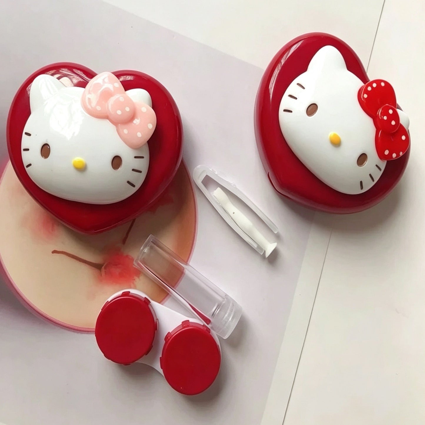 Hello Kitty Contact Lens Storage Case