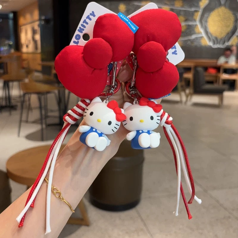 Hello Kitty keychain charm