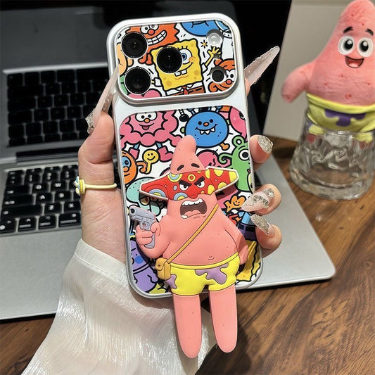 Patrick Star Phone Case with Kickstand